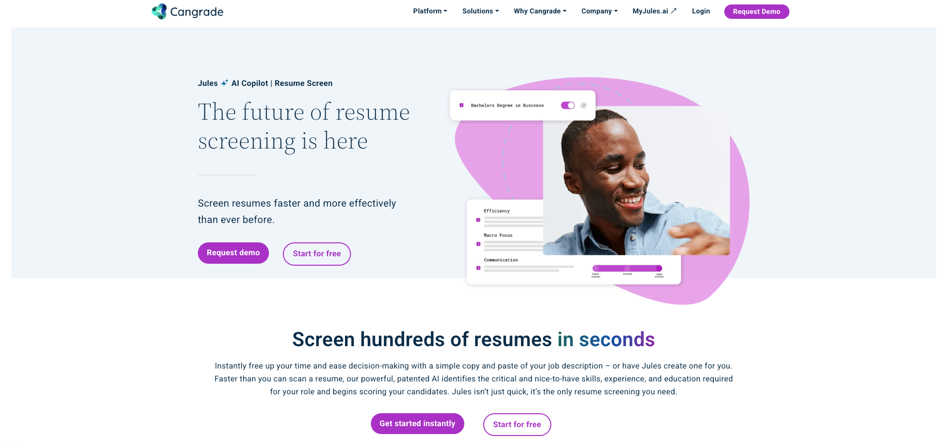 cangrade website