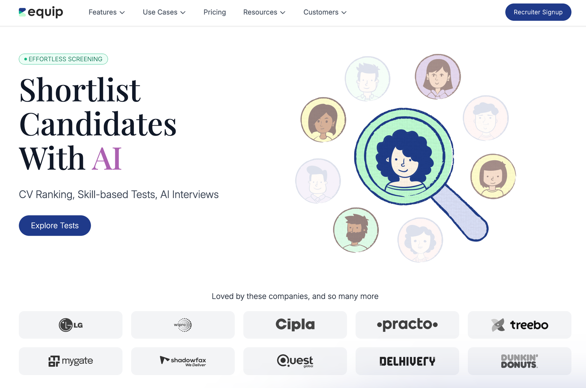 equip's website