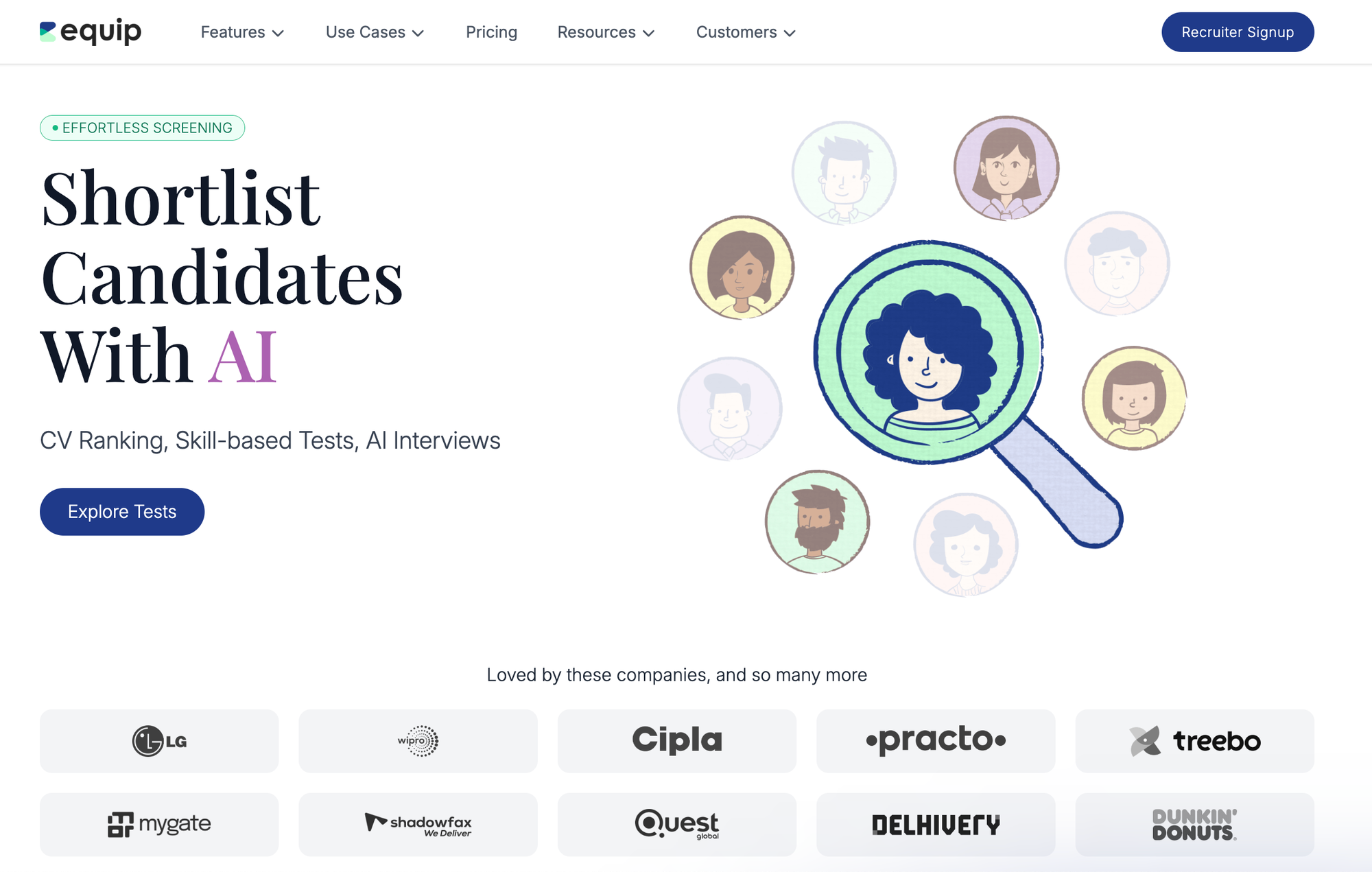 equip's website