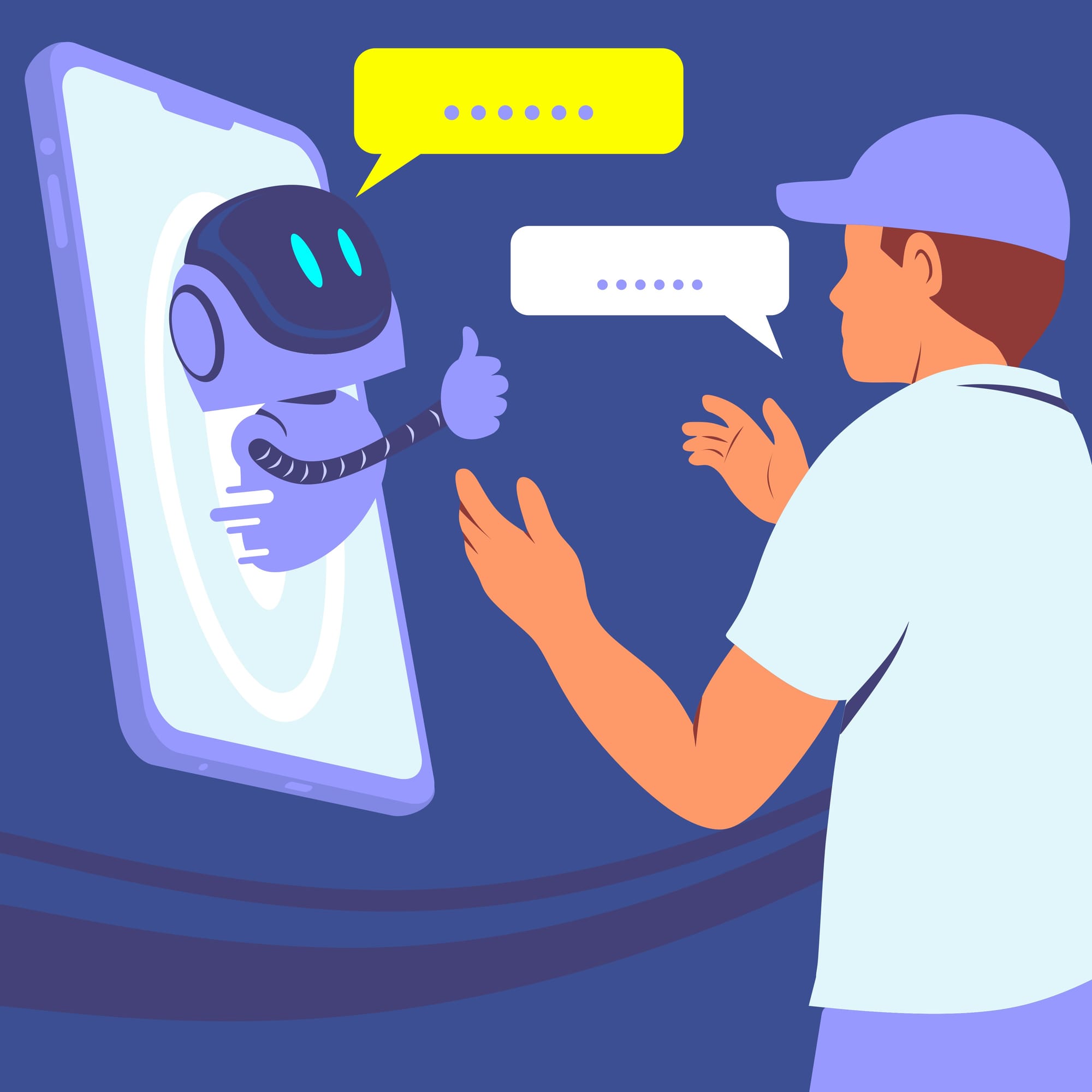 candidate attempting ai interview